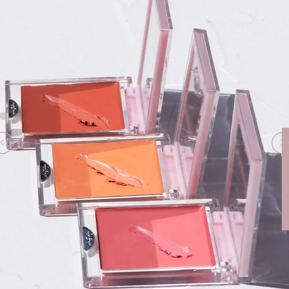 Dominique Cosmetics Silk Tone Cream Blush in Soft Pink with hyaluronic acid